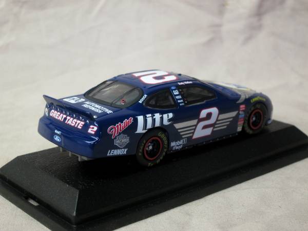 Vintage #2 Rusty Wallace Miller Lite Harley Davidson 1999 Ford Taurus - $2562925976012929122