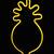 Pineapple LED neon light yellow 1 thumbnail