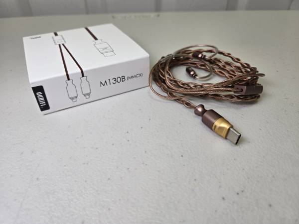 ddHiFi M130B - USB-C Decoding Upgrade Cable for IEMs (MMCX) - $60 (san jose downtown)63471454666881121