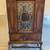 Antique depression era walnut China cabinet 1 thumbnail