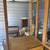 Beautiful mcm Bird's eye maple lighted curio cabinet 2 thumbnail