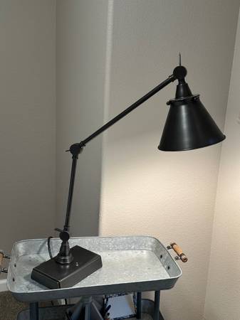 Pottery Barn architects lamp $80 1