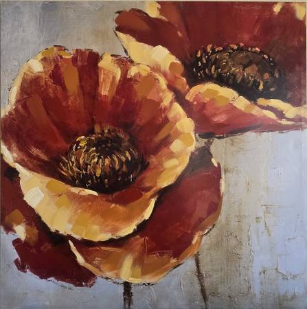 Poppies Wall Art Decor 1