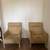 Restoration Hardware 2 Leather Living Room Chairs 6 thumbnail