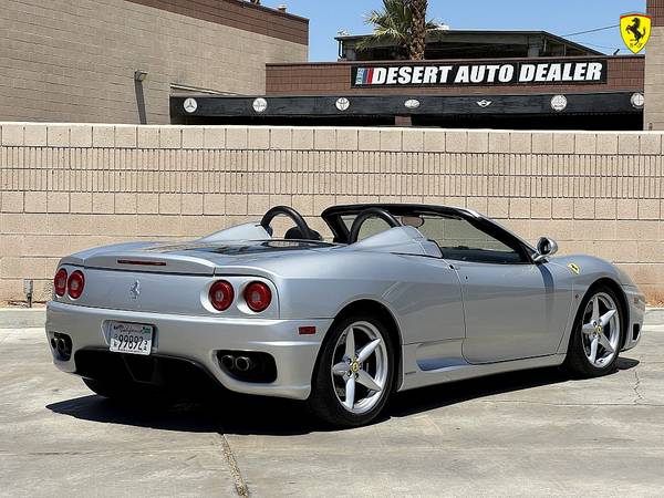 2000 Ferrari Ferrari 360 SPIDER  Convertible with 5,149 miles TWO TONE - $117,000 (We Finance Everyone New credits are APPROVED)63440897947139122