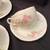 Vintage US Pottery Co Wellsville Semi-Vitreous Porcelain Cups and Sauc 9 thumbnail