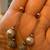 Sterling Silver Studs Earrings with Natural Pearls 2 thumbnail