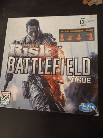 Risk game board battlefield rogue edition 1