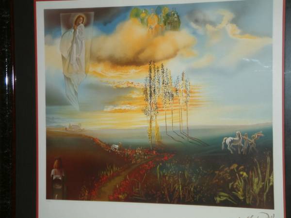 Dali lithograph w/COA 1