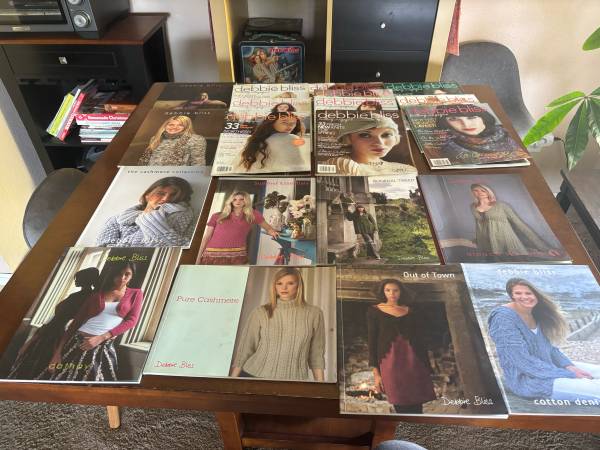 Debbie Bliss knitting booklets and magazines 1