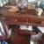 Antique Railroad Desk 8ft Long 4 drawers Oak 3 thumbnail