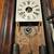 ANTIQUE SETH THOMAS OGEE CLOCK WEIGHT DRIVEN SHIP PAINTED GLASS W/ KEY 4 thumbnail