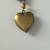 16" Brass Floral Heart Locket 7 thumbnail