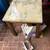 End table solid wd frame top is artificiall man made marble 2 thumbnail