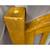 Wooden twin bed with footboard, headboard, side rail, slats. Small cra 6 thumbnail