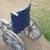 Wheelchair without leg supports 2 thumbnail