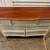 Vintage white with cherry top French provincial 7 drawer dresser 3 thumbnail