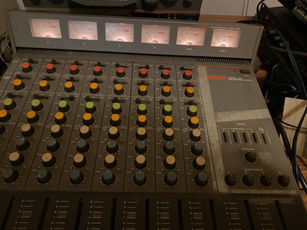 Vintage Fostex  Model  350 Recording  Mixer 3060  with meter bridge 1