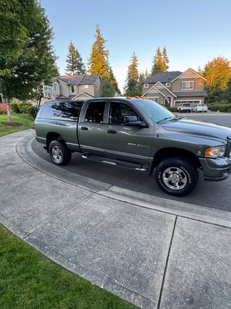 2005 RAM 2500 4X4 SLT QUAD CAB - $23,000 (martha lake)63623042765057122