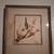 Vtg east asian watercolor bird & blossom signed 2 thumbnail