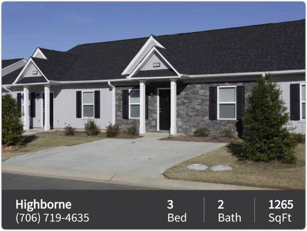 $1,850 / 3br - 1265ft2 - Discover your haven. Check out our 3 BR. (Augusta)63825471724035121