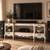 Refinished Solid Wood Console Table / Sideboard – 66” – 6 Drawers 5 thumbnail