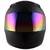 1STORM MOTORCYCLE FULL FACE HELMET BIKE BOOSTER Glossy Black 5 thumbnail