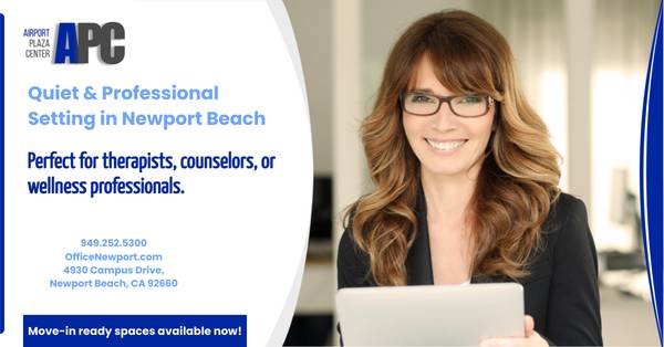 Quiet & Professional Setting in Newport Beach 1