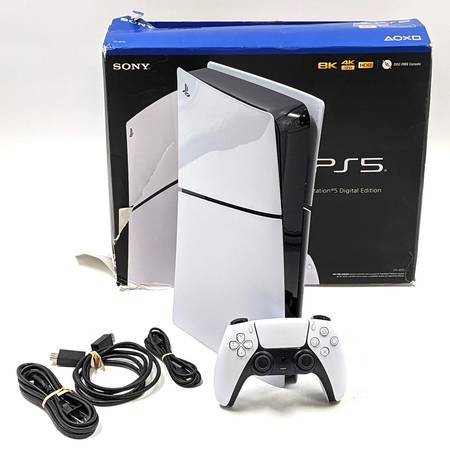 PlayStation®5 Digital Edition (slim) Like New - $450 (san jose west) 1