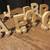 17X WOODEN TRAIN PIECES LETTER BOWLING CHICAGO BULLS RABBIT 4 thumbnail