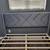 Brand.new gray velvet queen size platform bed frame only.  Mattress sold separat 3 thumbnail