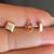 Brand New 14K Yellow Gold with Natural Diamonds Studs 6 thumbnail