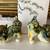 Vintage Japanese Ceramic Foo Dogs Shi Shi Guardian Lions Figurines 3.5” 3 thumbnail
