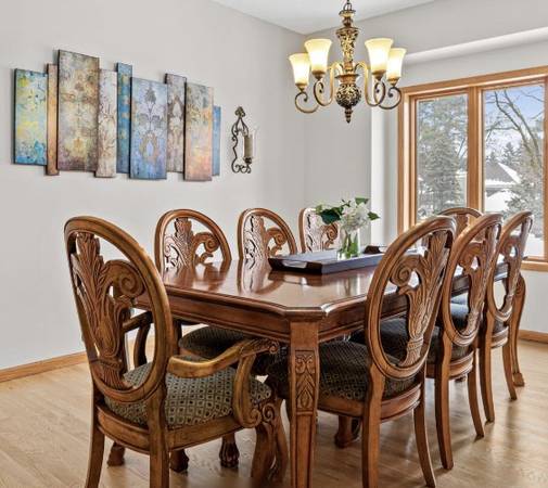 Dining Room Table and Chairs 1