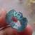 108128 VS Certified Jadeite Jade Green Ring Old Money Circle Coin No 6 9 thumbnail