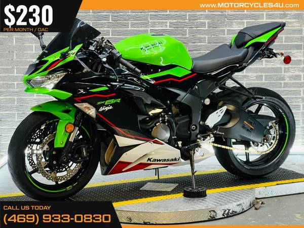 【6/25】♡ページ $230/mo - 2021 Kawasaki Ninja ZX6R ZX 6 R ZX-6-R ABS Ninja ZX 6R