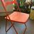 Folding Chair (NISSE) – Black/Orange – Excellent Condition! 1 thumbnail