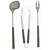 Charcoal Companion Golf Club 3-piece BbQ Tool Kit New 2 thumbnail