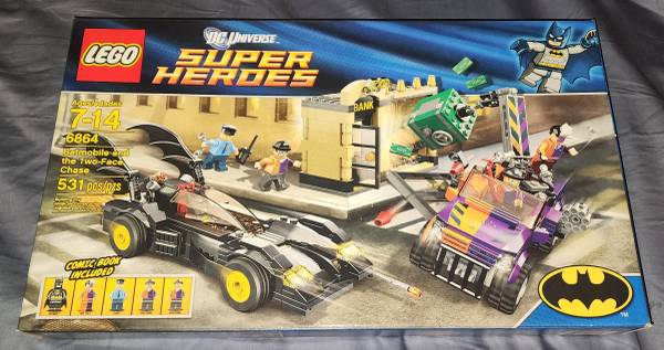 Lego 6864 Batmobile and the Two-Face 1