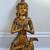 Thai/Burmese Gilt-Lacquer Wood Angel (Thepanom) — Kneeling “Wai” Pose 1 thumbnail