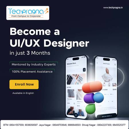 Techpragna UI/UX Design Training for Career Growth 1
