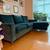 Modern Velvet Sectional Sofa – Deep Teal (Great Condition) 6 thumbnail