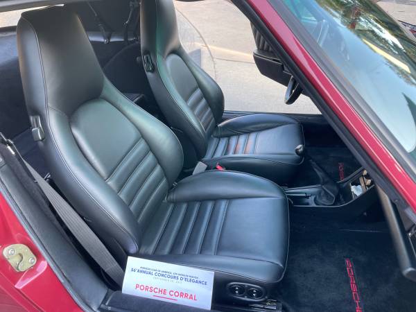 1989 PORSCHE 911 CAB PRISTINE 68000 MILES - $67,000 (Agoura hills)63615888116995121
