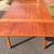 Original Vintage Mid Century Modern Danish Teak Wood Extendable Table 1 thumbnail