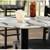 Beautiful marble look indoor/outdoor table new/in box 1 thumbnail