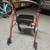 Walker with a seat & brakes 2 thumbnail