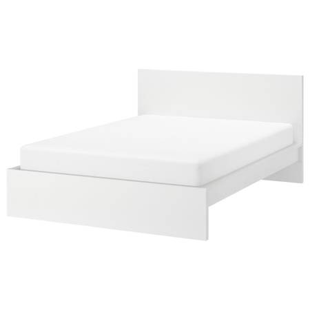IKEA Malm full size bed with mattress 1