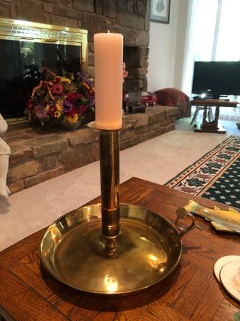BALDWIN BRASS CANDLESTICK 1