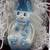 Hand Blown Glass Christmas Ornament Snowman KORONEX 1 thumbnail