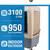 Air cooler portable 3,100 cfm 4 thumbnail